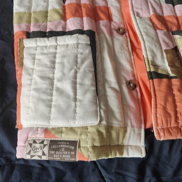 Colorful Patchwork Quilted Jacket - Picture 2 of 6